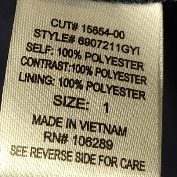 Trixxi Halter Look Rhinestone Embellished Blue Formal/Prom/Wedding Dress Size 1 - Picture 14 of 14